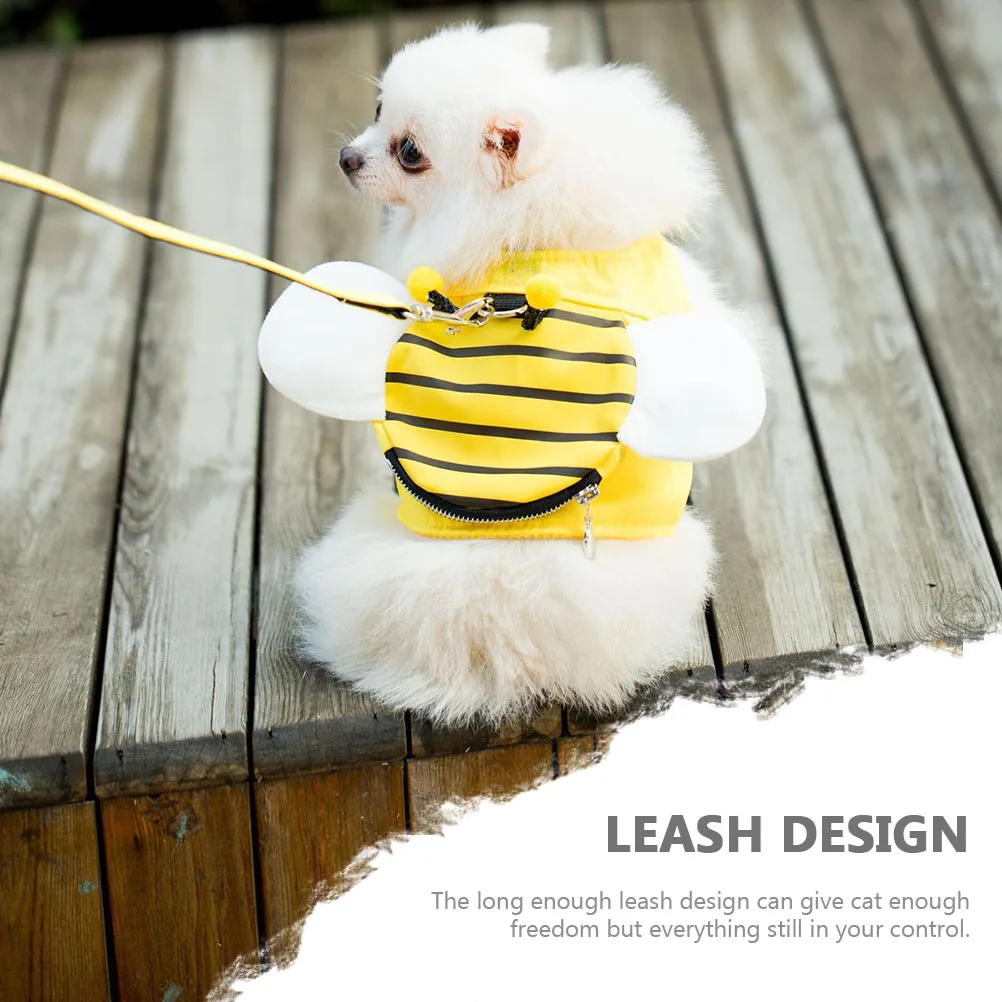 

1 set 1 Set Dog Vest Premium Mesh Vest Puppy Pet Supplies Medium Dogs Durable Light Small Set Pet Harness With Leash Dog Harness