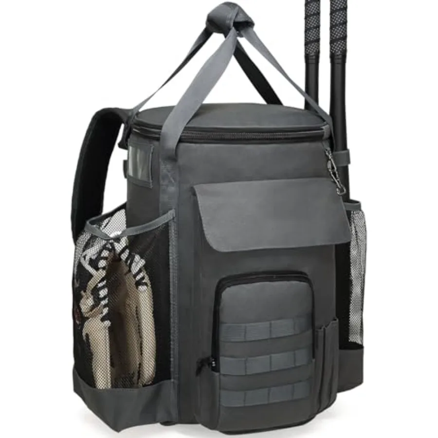 

Baseball Bucket Bag, Softball Coaches Bags Fit 6 Gallon Buket, Baseball Coaching Accessories with Multiple Pockets