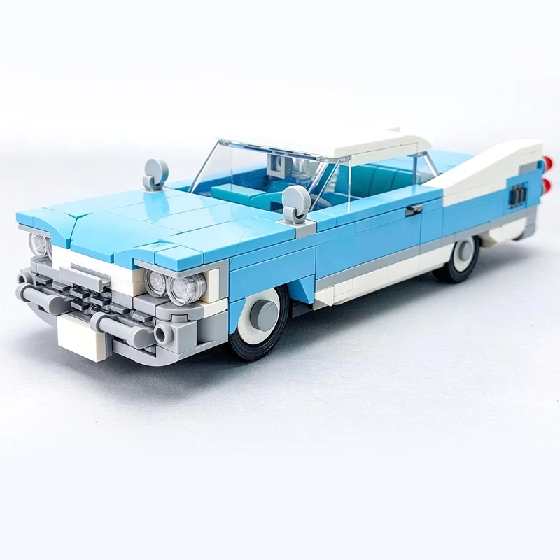 Speed Racing Car Model MOC Building Bricks Retro Convertible Coronet Modular Technology Holiday Gifts Assemble Toys Ideal Gift