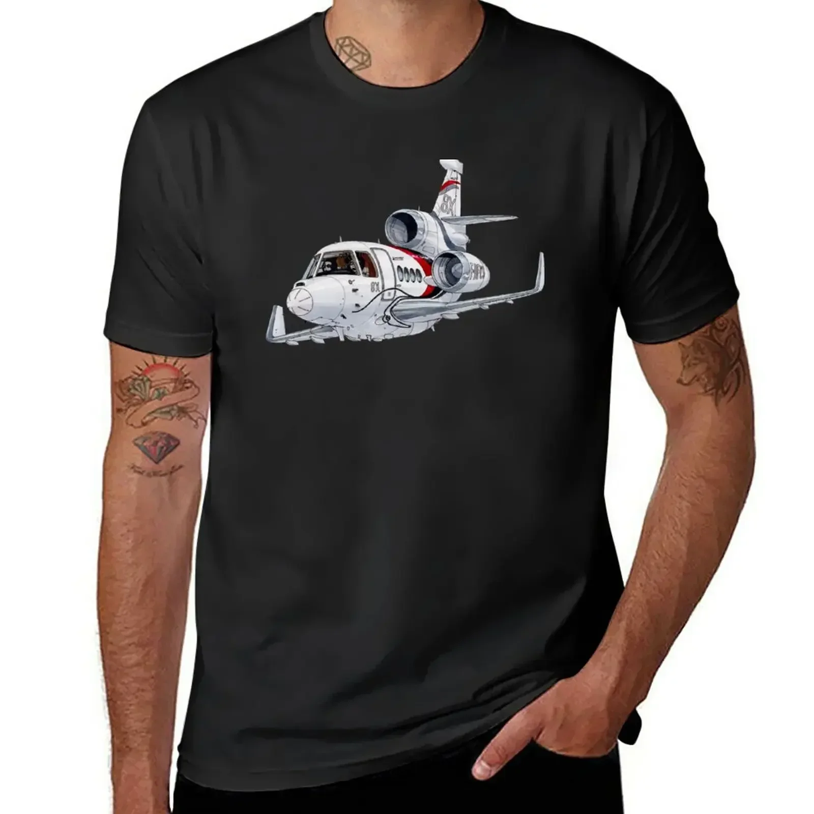 

Dassault 8X T-Shirt oversizeds street wear plus sizes shirts men graphic