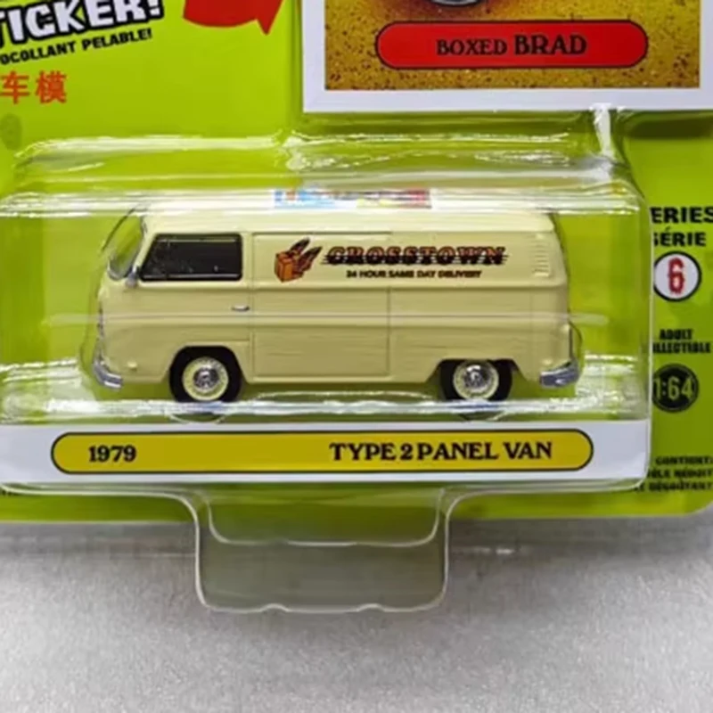 GreenLight 1:64 Scale 1979 VW TYPE 2 Panel Van Alloy Simulation Car Model Classics Adult Souvenir Gift Static Display