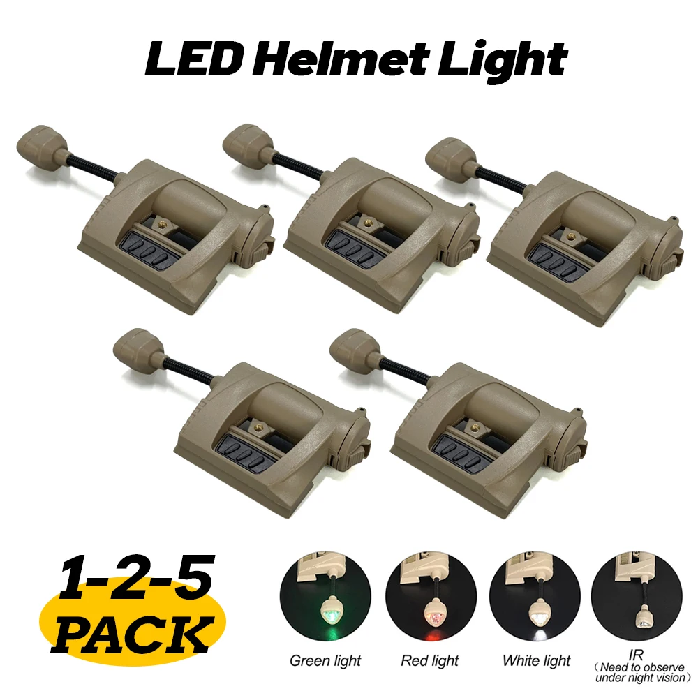 lampada-per-casco-laser-ir-verde-rosso-militare-da-5-pezzi-per-casco-tattico-per-casco-mich-veloce-per-caccia-sportiva-all'aria-aperta