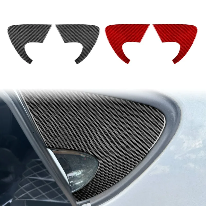 

Для Seat Leon MK2 1P Altea 2005 2006 2007 2008 2009 2010 2011 2012 треугольная наклейка на окно из настоящего мягкого углеродного волокна глянцевый черный