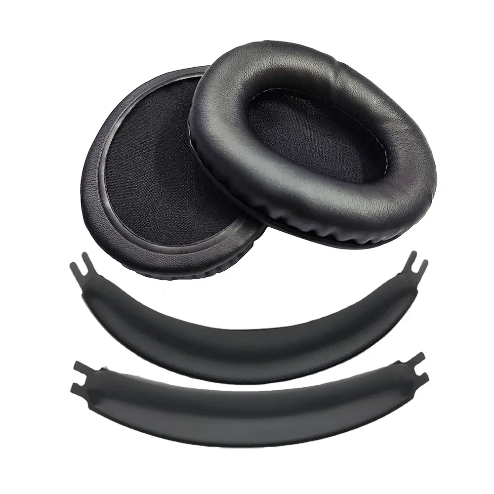 Replacement Soft Memory Foam Sponge Earpads Cushion Headband Head beam for Hyper X Cloud Flight Stinger Headphone