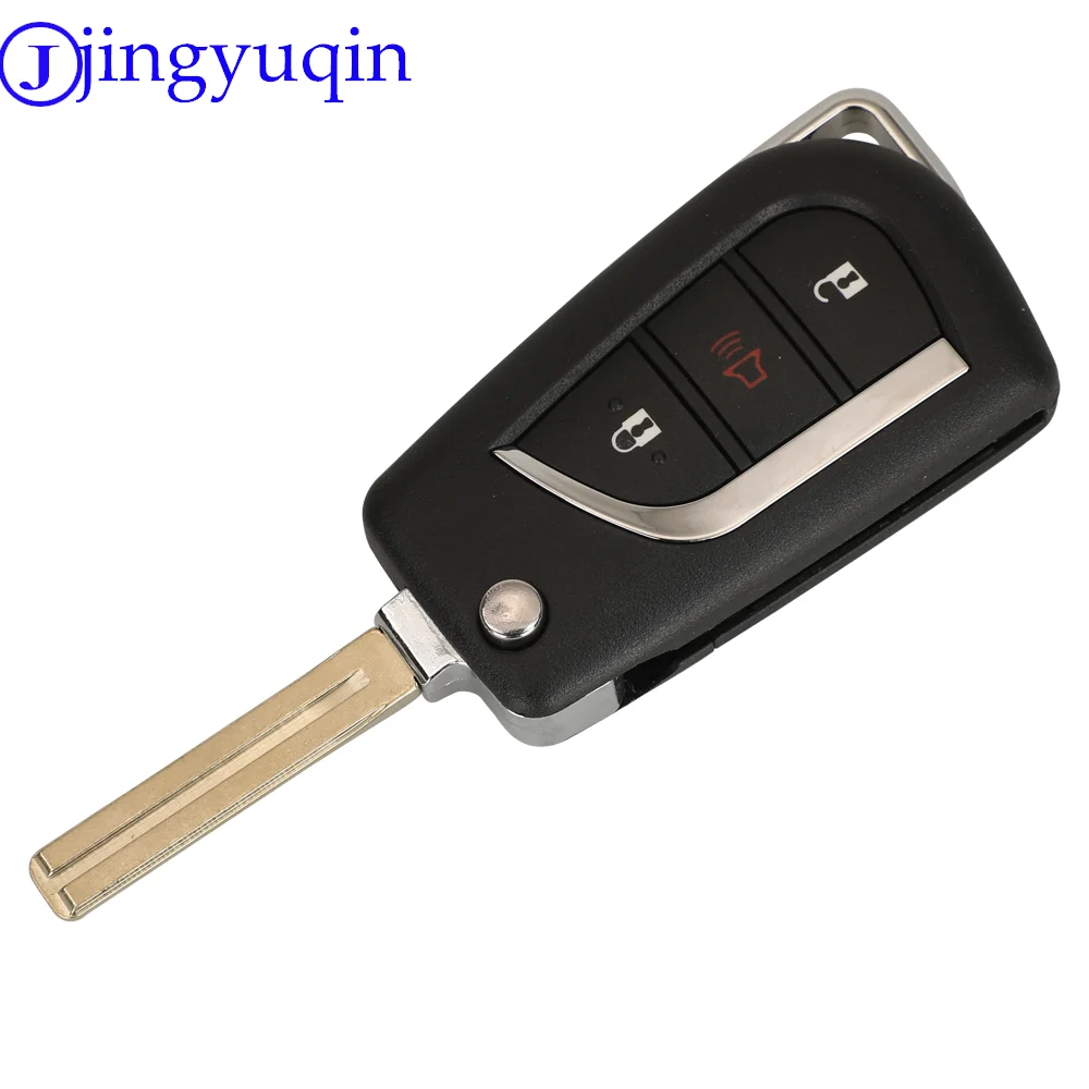 Jingyuqin Pilot zdalnego sterowania 314,4 MHz 3-przyciskowy pilot do Toyoty / Lexus RX330 RX350 RX400h RX450h HYQ12BBT ID68 Chip