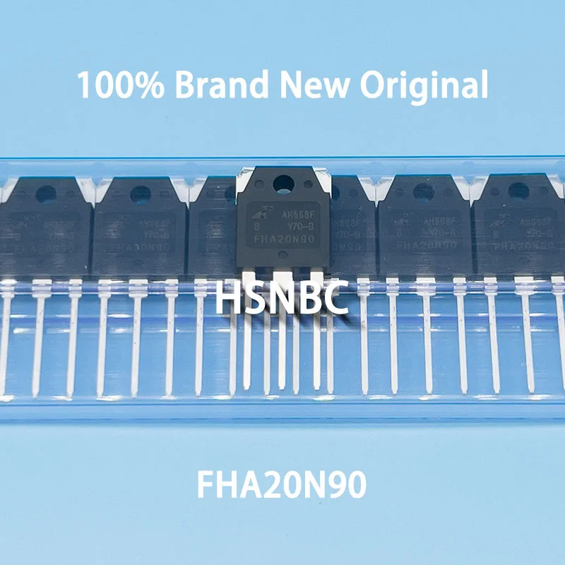 

10Pcs/Lot FHA20N90 20N90 FHA20N90B TO-3P 900V 20A MOSFET N-channel Power Transistor 100% New Original