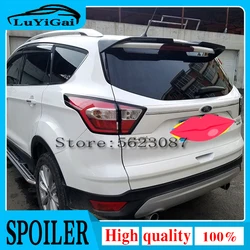 Fit For Ford Escape Kuga 2013 2014 2015 2016 2017 Exterior ABS Plastic Unpainted Primer Color Rear Trunk Wing Spoiler Decoration