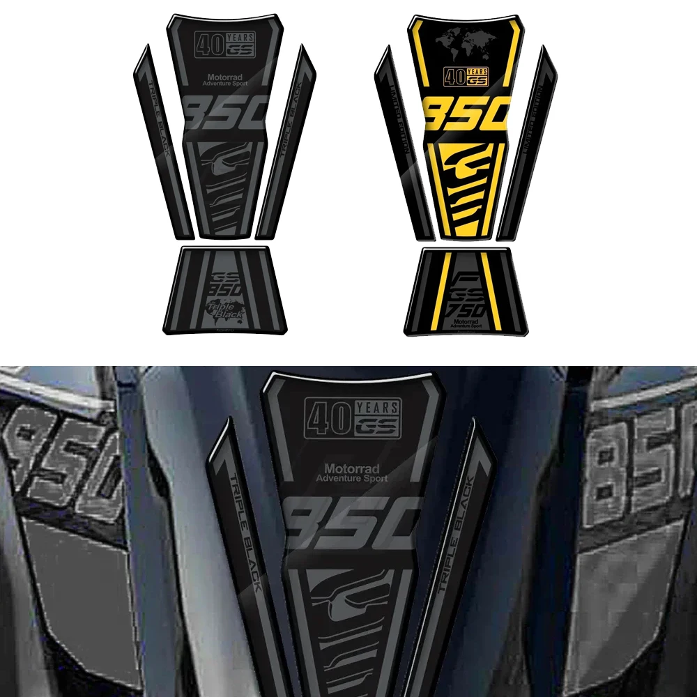 

Для BMW Motorrad F850GS 40-летний тройной мотоцикл 3D полимерный комплект наклеек на топливный бак