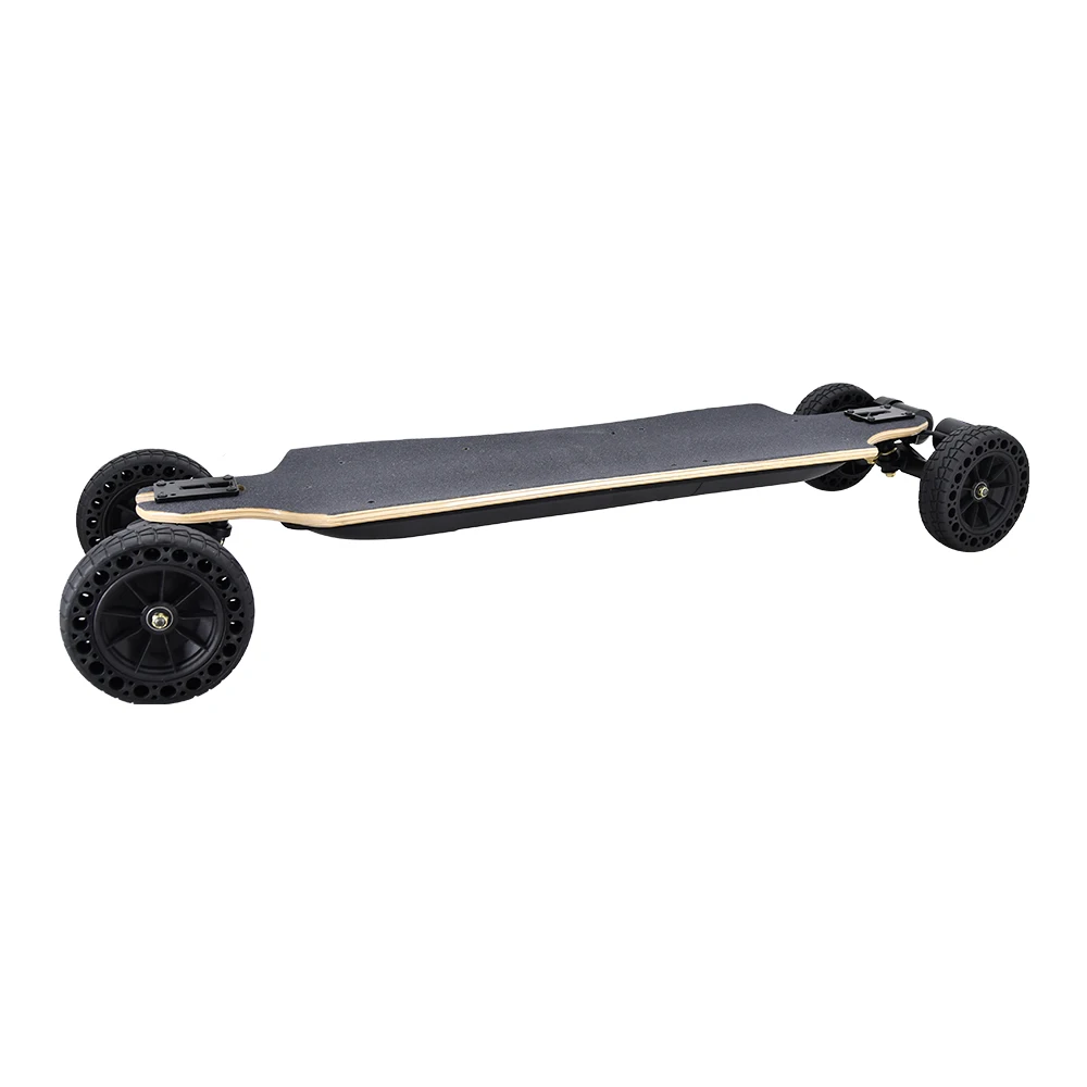 

Dropship Best Selling Latest Flat Plate Longboard E Skateboards Four Wheel Offroad Electric Skateboard