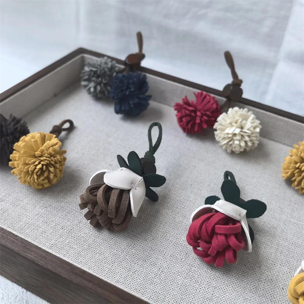 Maillard Flower Pine Cone Pom-Pom Quaste Schnürsenkel mit Holzperlen Känguru Charm Unisex Sneaker Zubehör 1 Stück – Detail 13