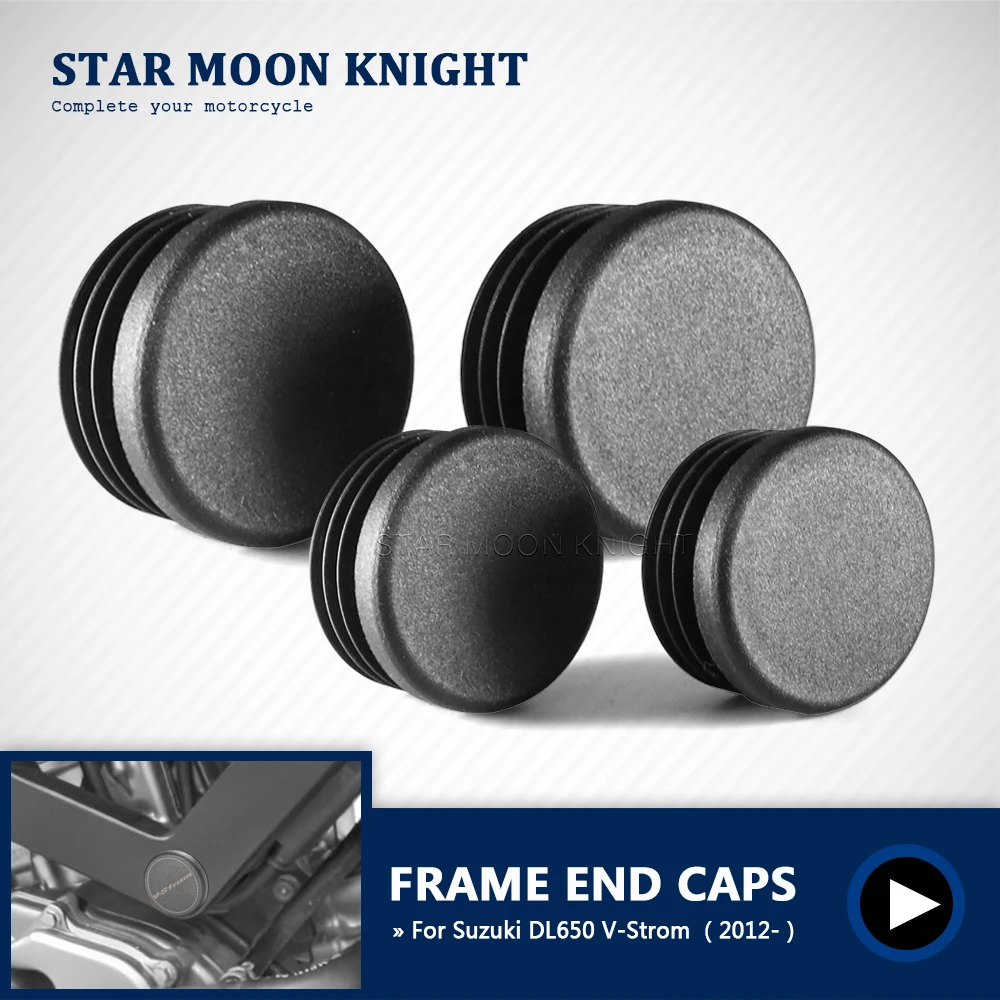 

Motorcycle Frame Hole Cover Caps Plug Decorative Frame Cap Set For Suzuki DL 650 DL650 V-Strom 2012 - 2022 2021 2020 2019 2018