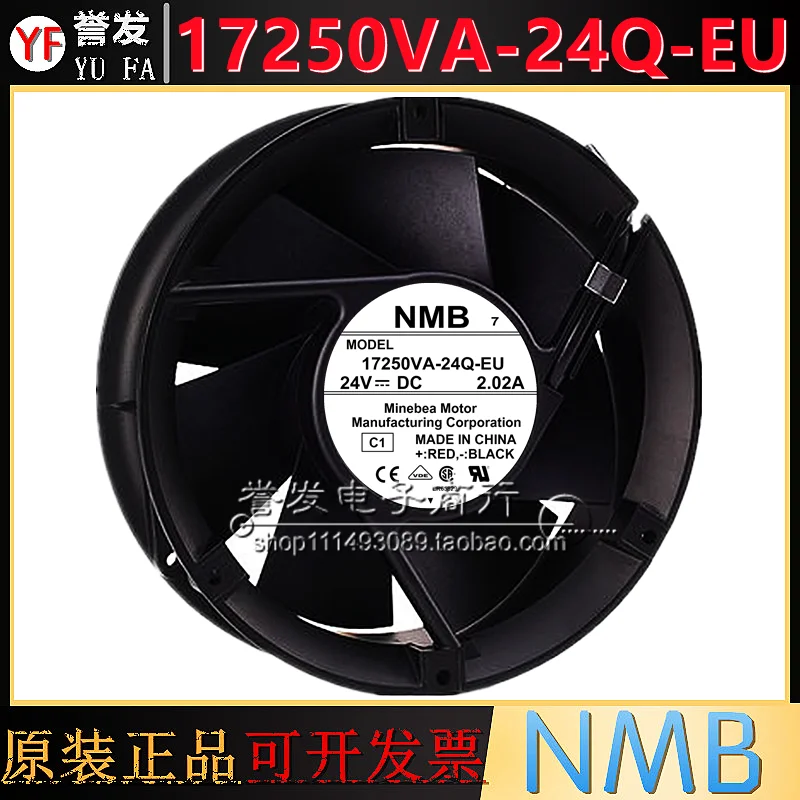 NEW ORIGINAL 17250VA-24Q-EU 24V 2.02A 17251 172x172x51mm COOLING FAN RADIATOR
