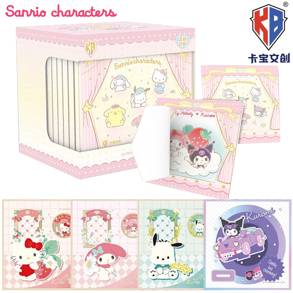 Official Kabao Sanrio Collection Card Japanese Classic Cartoon IP Cute Cinnamoroll Limited Edition Character Color Paper Cards