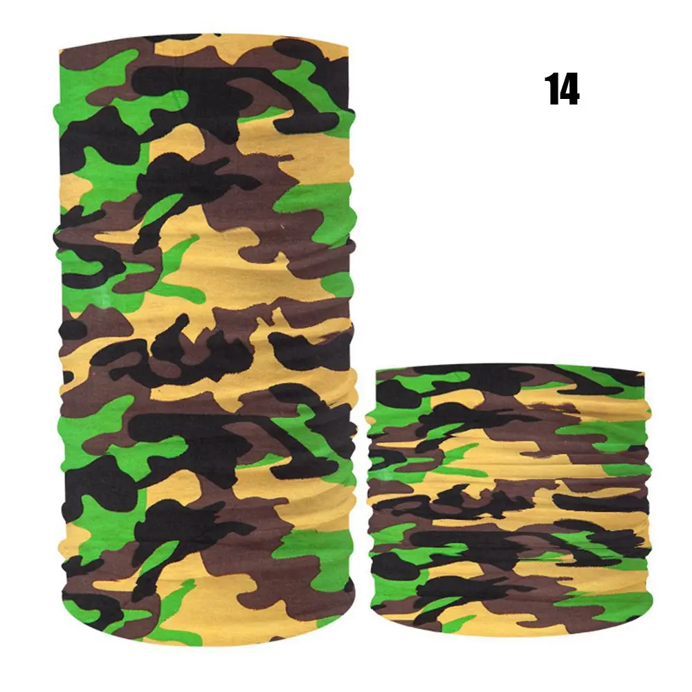 Hijab Outdoor Accessories Geometric Printing Shield Mask Fishing Windproof Headband Magic Head Scarf Cycling Bandana Headwear