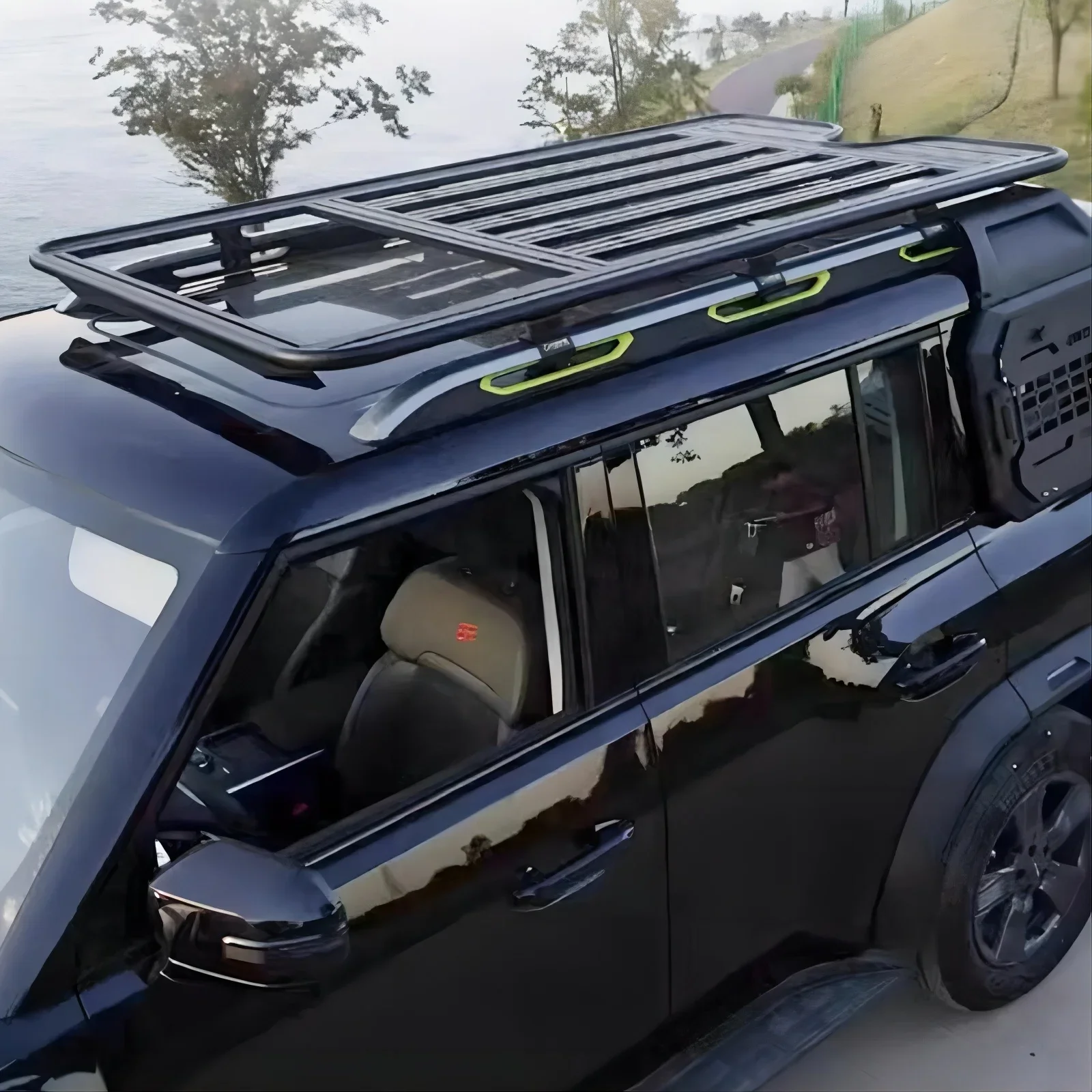 奇瑞 Jetour トラベラー T2 車の荷物ラック車のキャンプルーフラックバー自動車荷物ラック外装部品自動車アクセサリー