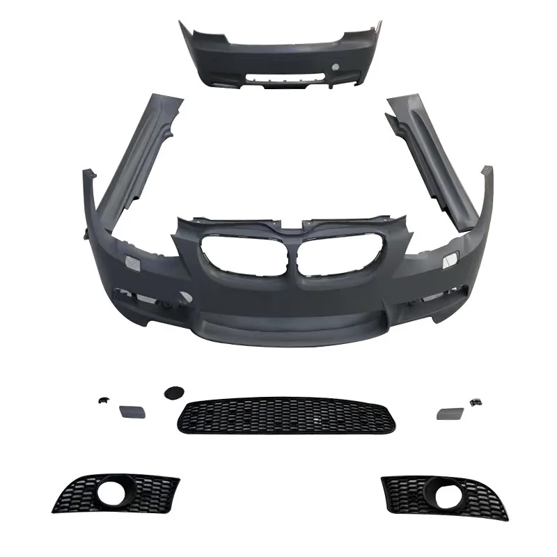 

Suitable for 06-13 BMW 3 Series double door E92E93 to M3 front bar rear bar side skirt medium net large surround kit