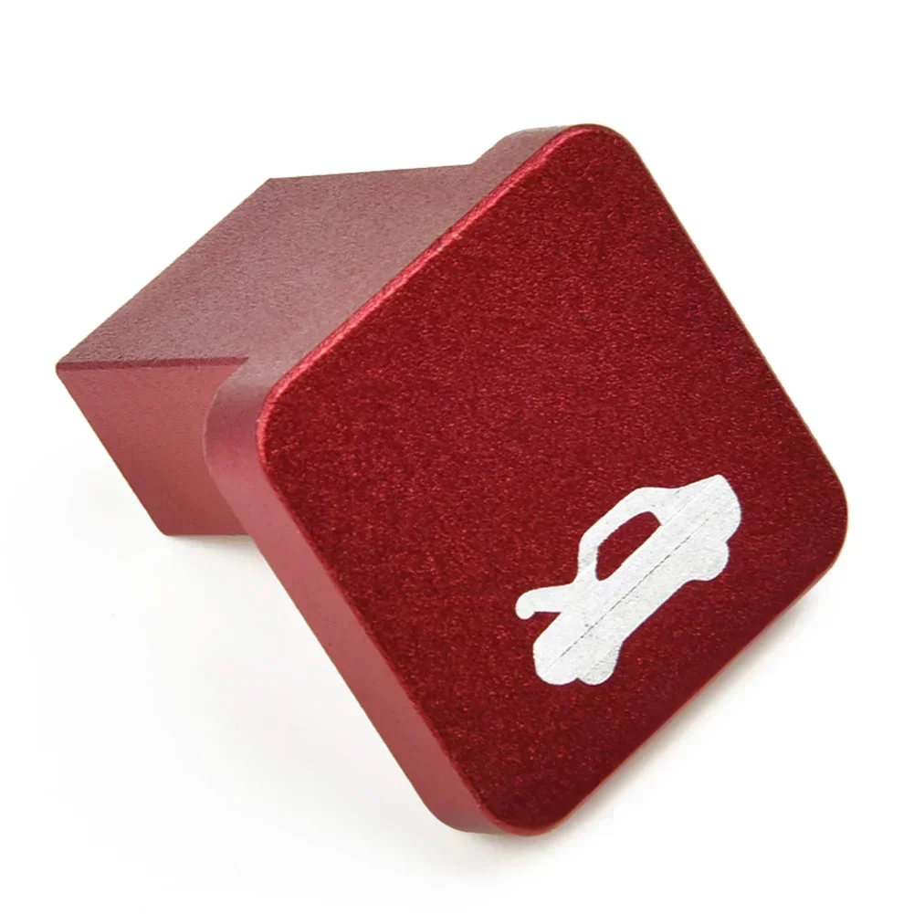 New Useful Portable Hood Lock Control Auto Handle Latch Red Release Replacement 1pc Anti-corrosion Cover Engine