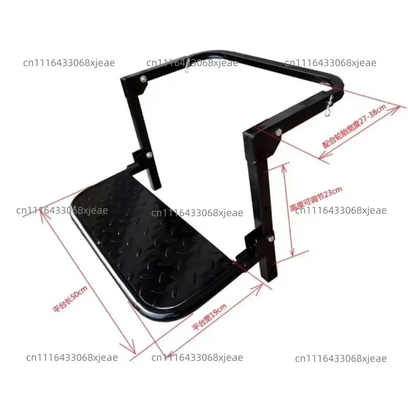 Tire Step Ladder Portable Climbing Ladder Vehicle Foot Pedal Stair Access Tool