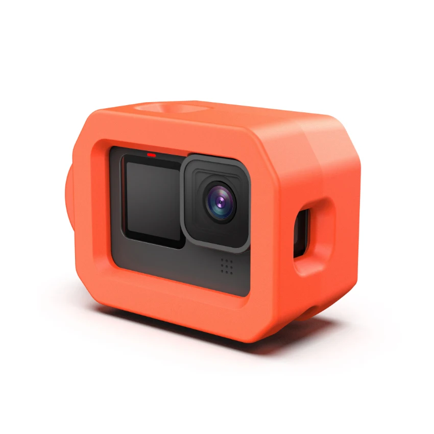 Para gopro hero 13 12 11 10 9 acessórios à prova dwaterproof água mergulho flutuante caso quadro surf espuma flutuador