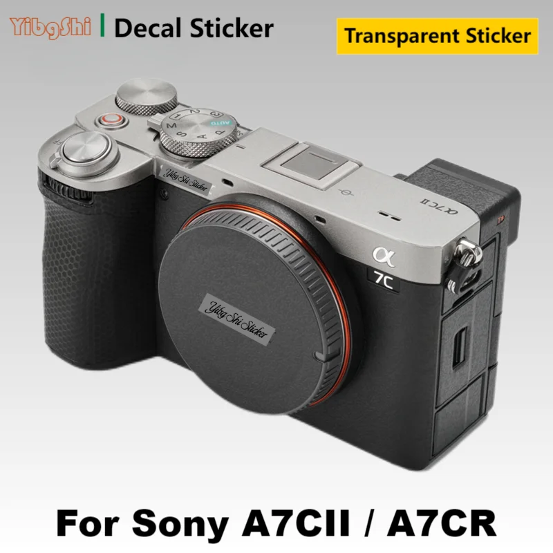 

For Sony A7CII / A7CR Camera Transparent Sticker A7C2 Clear Camera Skin For Sony A7C II A7CR Wrap Cover A7CM2 Sticker