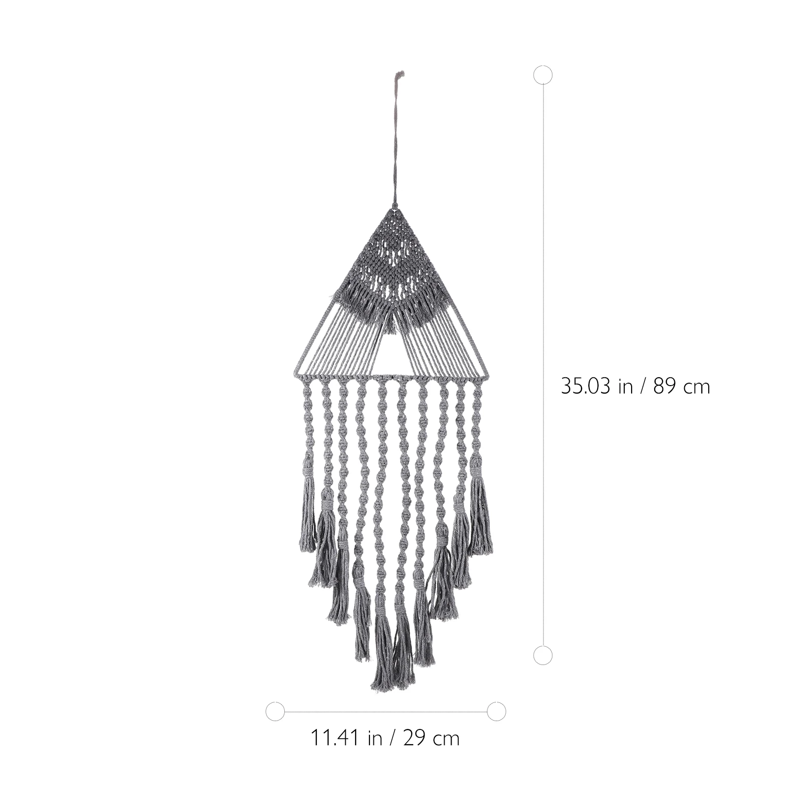 

Bohemian Tapestry Wall Hanging Home Decor Cotton Rope Weaving Durability Living Room Bedroom Office Bar Restaurant Elegant