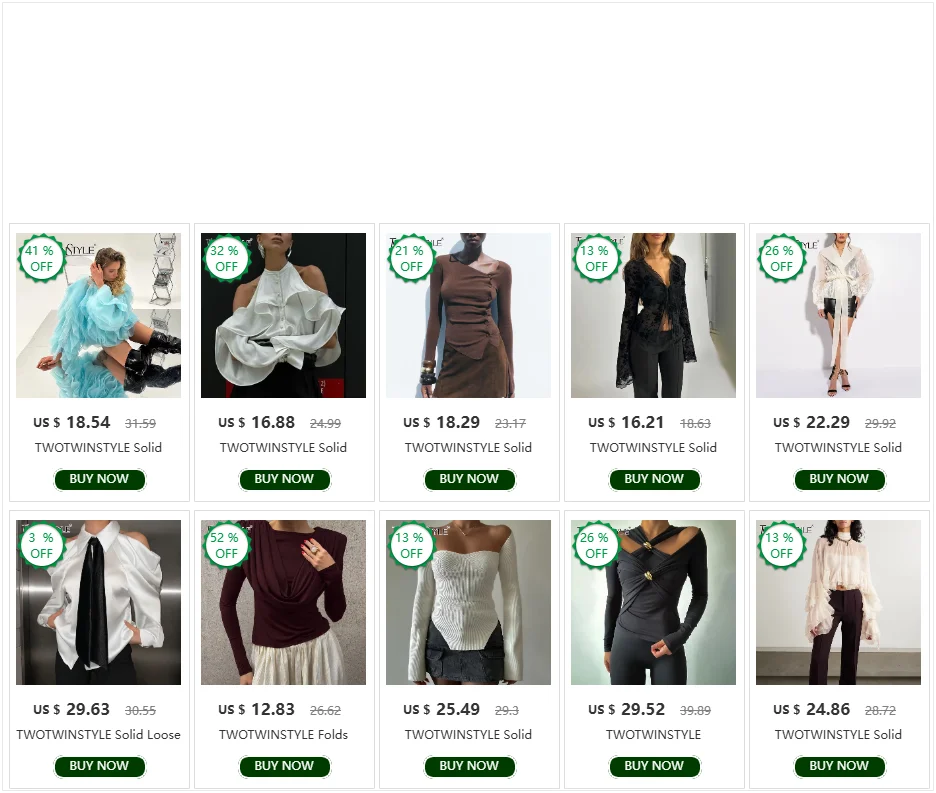 TWOTWINSTYLE Rüschenhemden für Damen, Pullover, Bluse, weiblicher Modestil – Detail 1