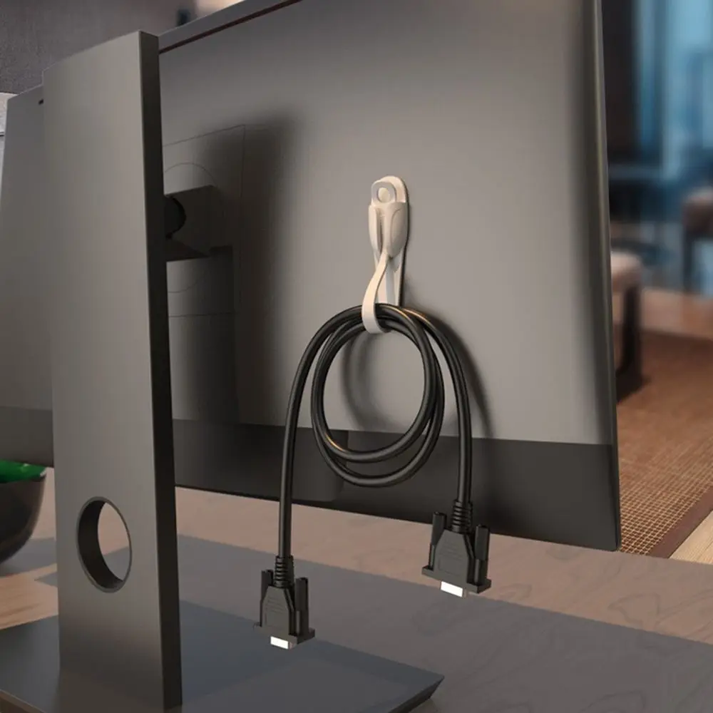 Waterproof Self-Adhesive Cable Clips Multifunction Durable Cable Organizer Multi-purpose Wear-resistant Drop Wire Holder Home