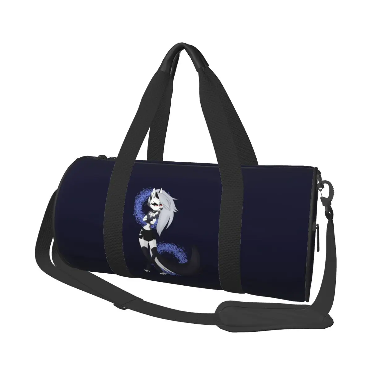 

Большая спортивная сумка Helluva Boss Loona, водонепроницаемая дорожная сумка, сумки для фитнеса