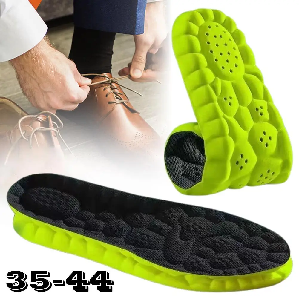Sports Shoe Insoles Soft Breathable Shock Absorption Cushioning Orthotic Inserts for Running
