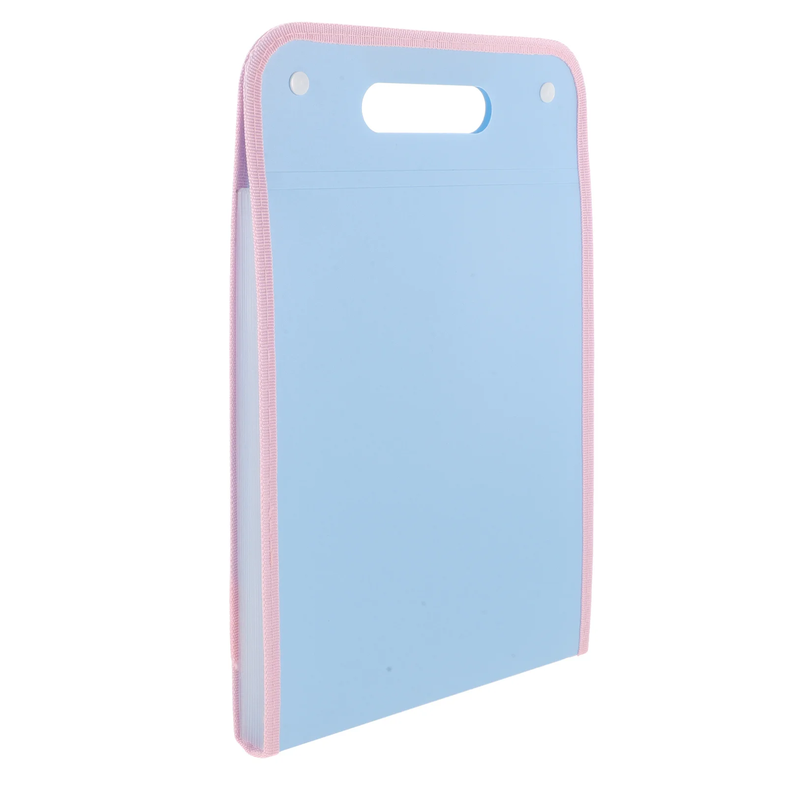 

Multi-Grid File Folder Organizer Portable Lightweight Document Storage Bag for Bills Checks Receipts Home Office Use