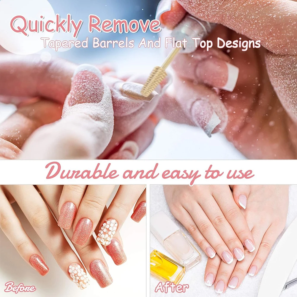 1 pc Tungsten carbide nail drill bits are suitable for removing nail gel, acrylic nail files, cuticle trimmers, and nail tools - Image 3