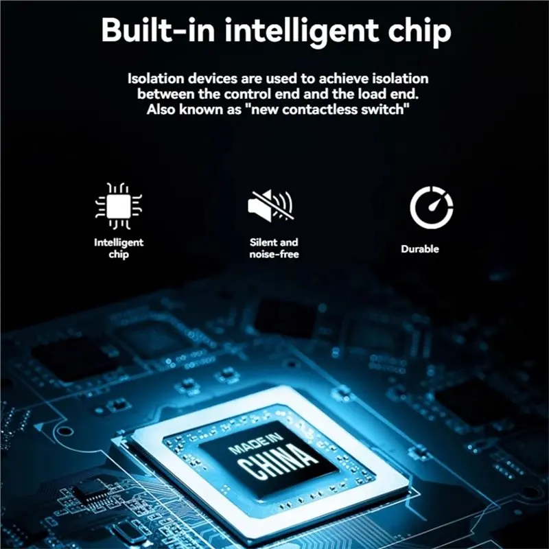 New!SSR-40AA Solid State Relay 40A Single Phase Module 80-250VAC Input 24-380VAC Output For PID Temperature Control