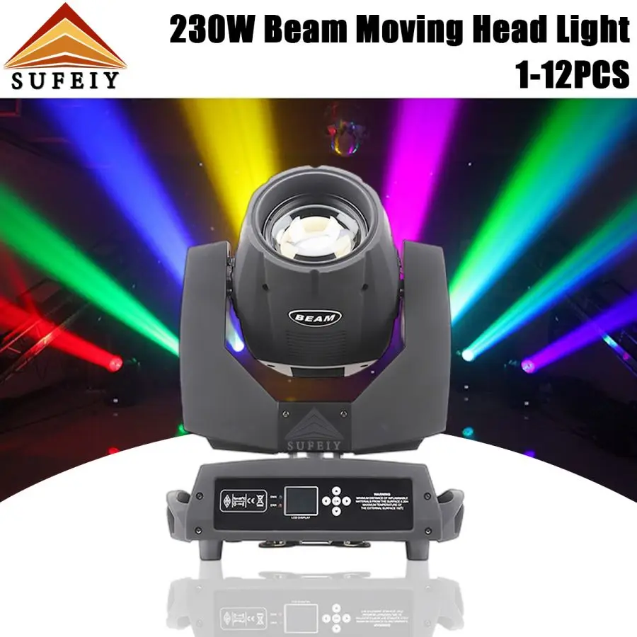 

230W 7R Moving Head Light Beam 7r Lyre Sharpy Beam 230 For Party Disco DJ Stage Light Led Nightclub