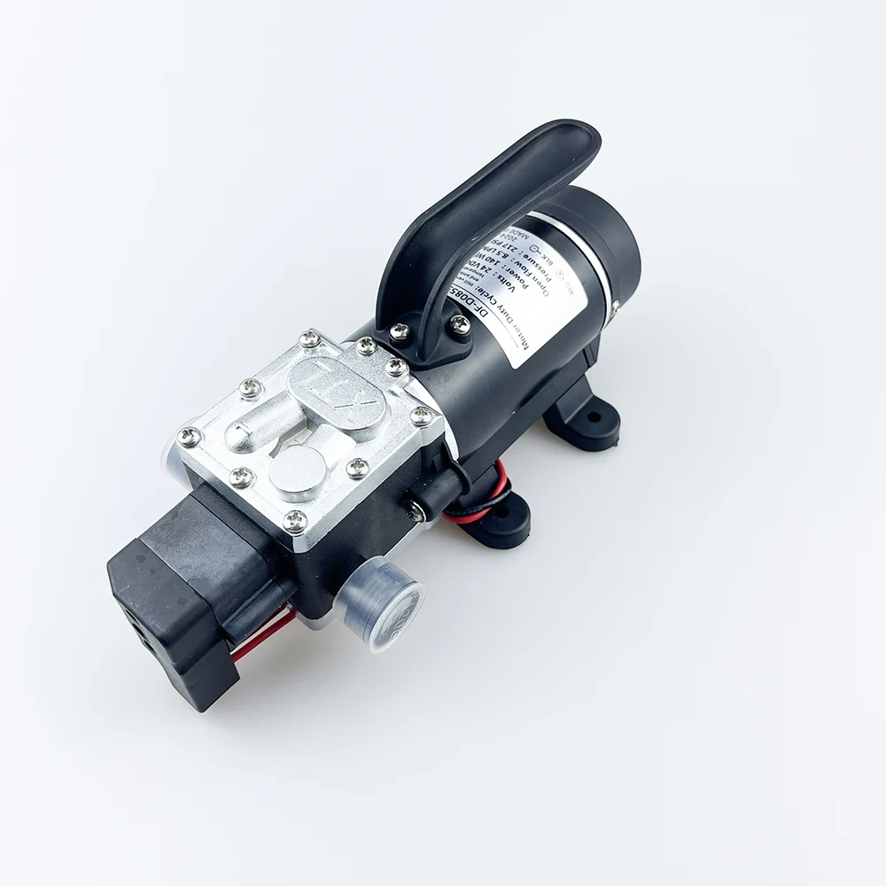 Bomba de agua de diafragma de grado alimenticio de alta presión 1.6Mpa DF0855D DC24V 12V