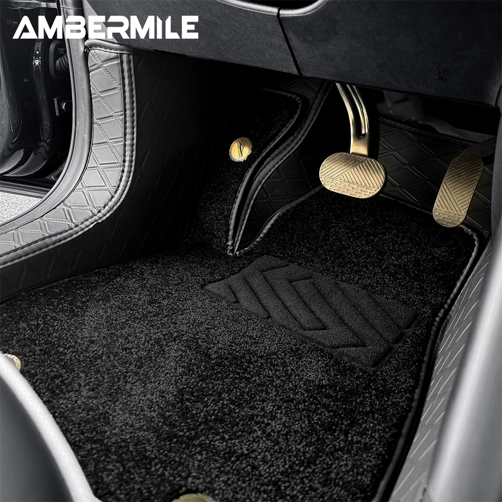 Alfombrillas de coche para Mini Cooper Electric J01 EV E SE 2024 2025, alfombrillas antideslizantes, alfombrillas para pies, accesorios interiores, almohadilla única