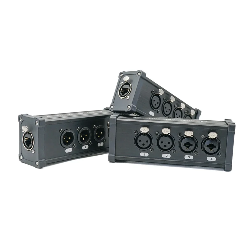 

Ethernet Con Finished Gigabit Network Port XLR High-Speed Signal Audio and Video Transmission Box