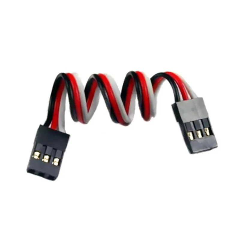 Male to Male Servo Extension Cable 22AWG for Quadcopter Hexacopter Flight Controller Connection RC Drone Parts 100/150/300/500MM