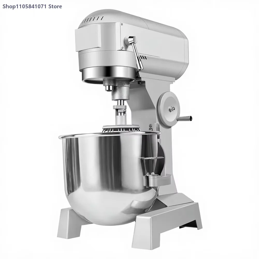 Commercial 20L Multifunctional Stand Mixer Egg Beater Cream Dough Kneading Machine for Bakery Restaurant Kitchen