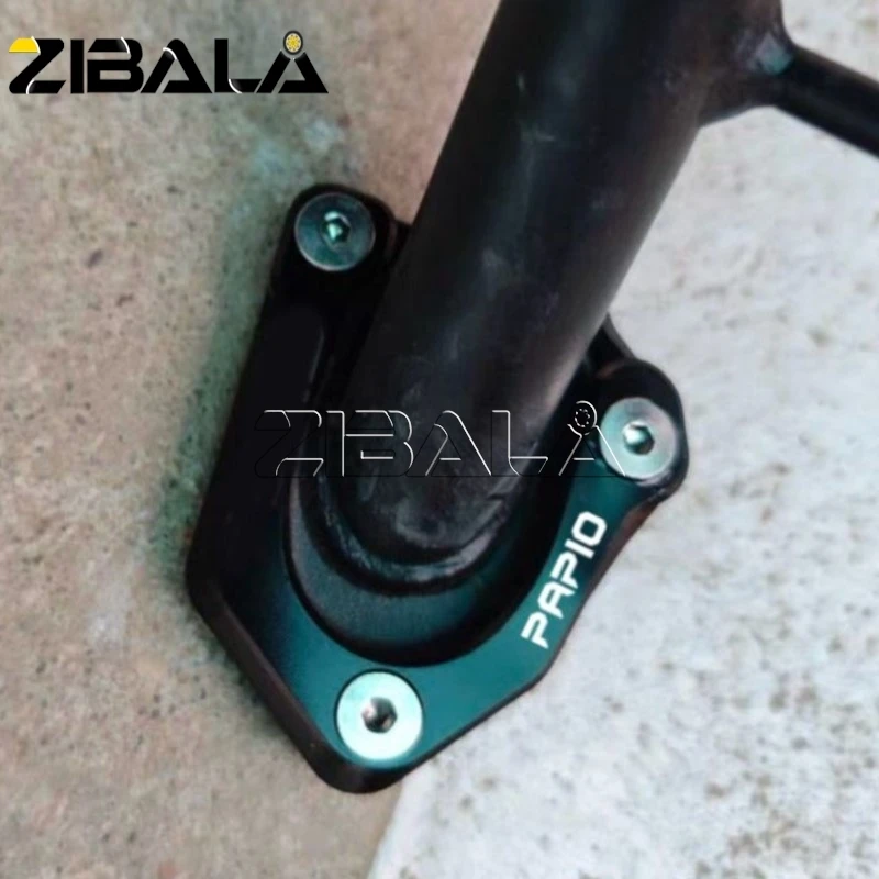 

For CFMOTO CF MOTO Papio XO-1 XO-2 XO125 Papio SS/CL 2023 -2025 CNC Motorcycle Kickstand Side Stand Extension Pad Support Plate