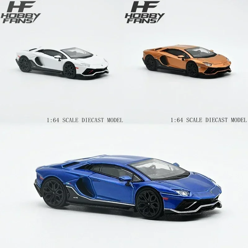 Hobby Fans 1:64 Aventador LP 780-4 Ultimae Diecast Model Car