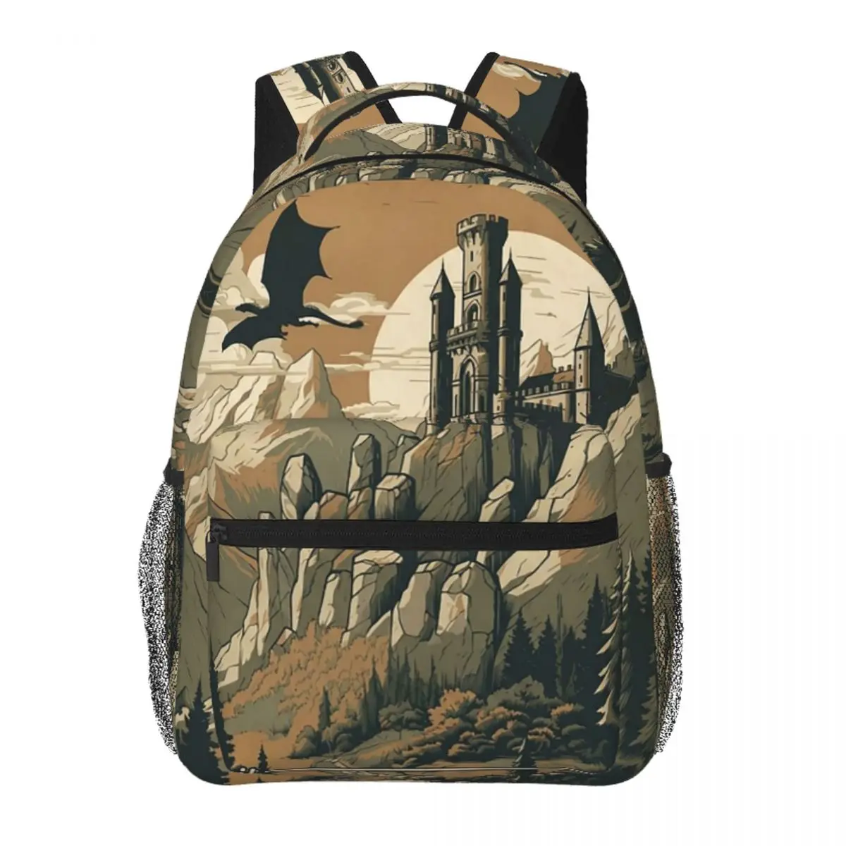

Visit And Fly Backpack Student Boys Girls BookBag Children School Bag Computer Shoulder Bags for Men Women