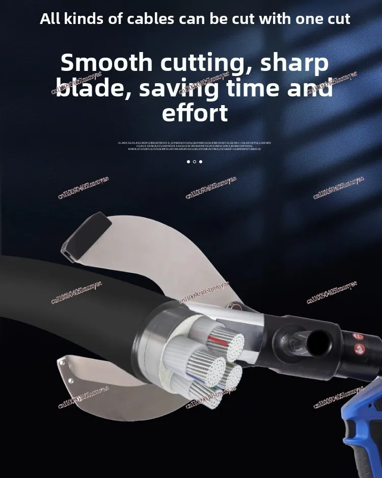 Wireless remote control brushless electric ratchet cable cutter, rechargeable