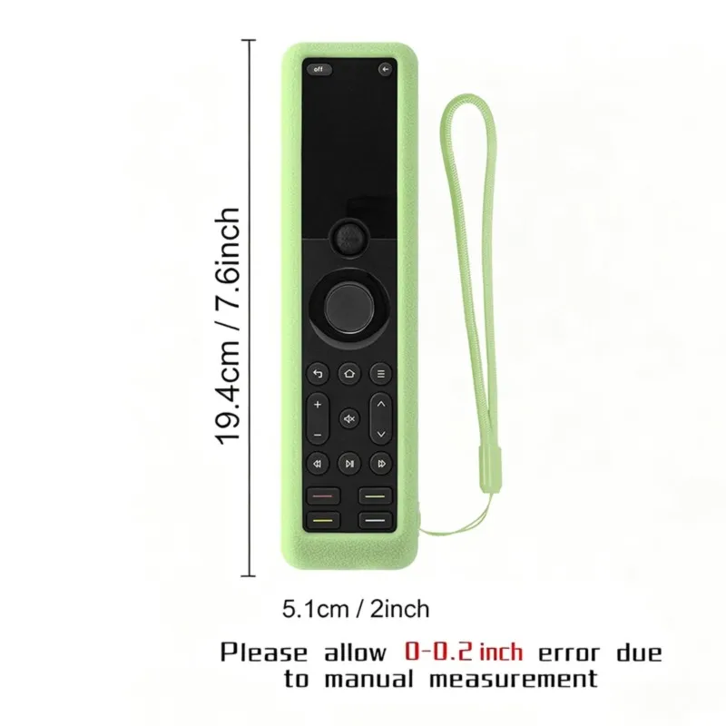PHFU-For Hotel Remote Control Silicone Case-For Sofabaton X1-Anti-Slip, Shockproof, Washable Protective Cover