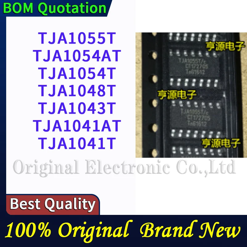 10pcs/lot TJA1055T TJA1054AT TJA1054T TJA1048T TJA1043T TJA1041AT TJA1041T plastic casing Original  In stock High quality