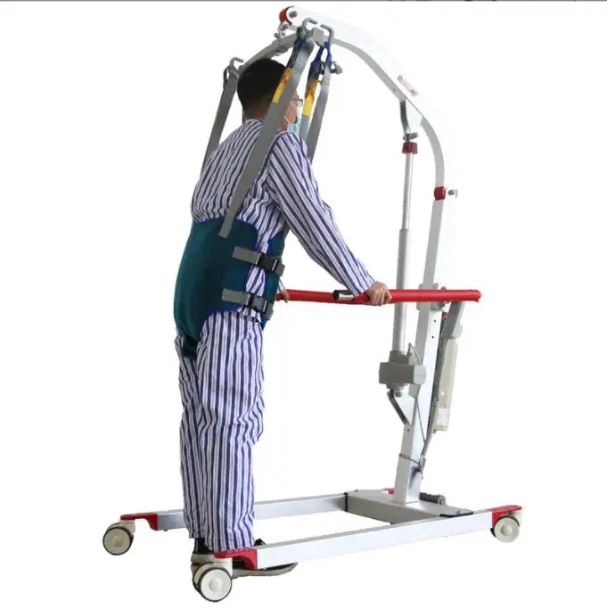 Medical Rehabilitation assistance for disabled patients walking standing lumbar support lift sling