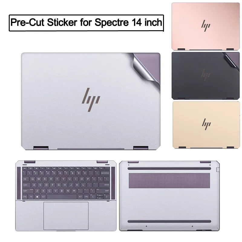 

Anti Scratch Pre-cut Vinyl Sticker Skin Accessories for 2024 2023 HP 14 inch Spectre X360 2in1 14-ea 14-ef 14-eu Film Protector