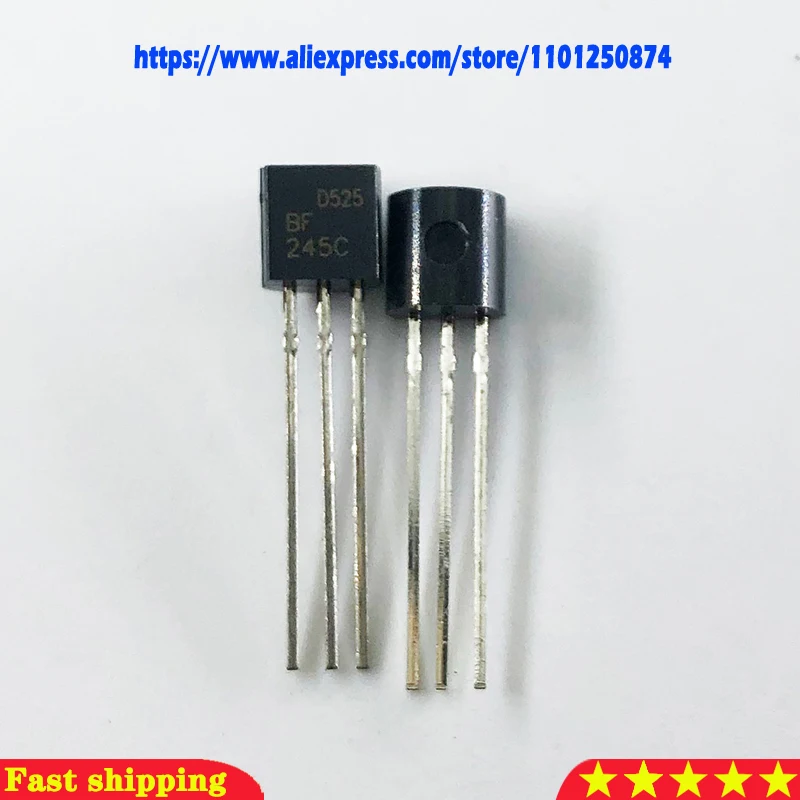 5pcs BF245A BF245B BF245C TO-92 BF245 TO92