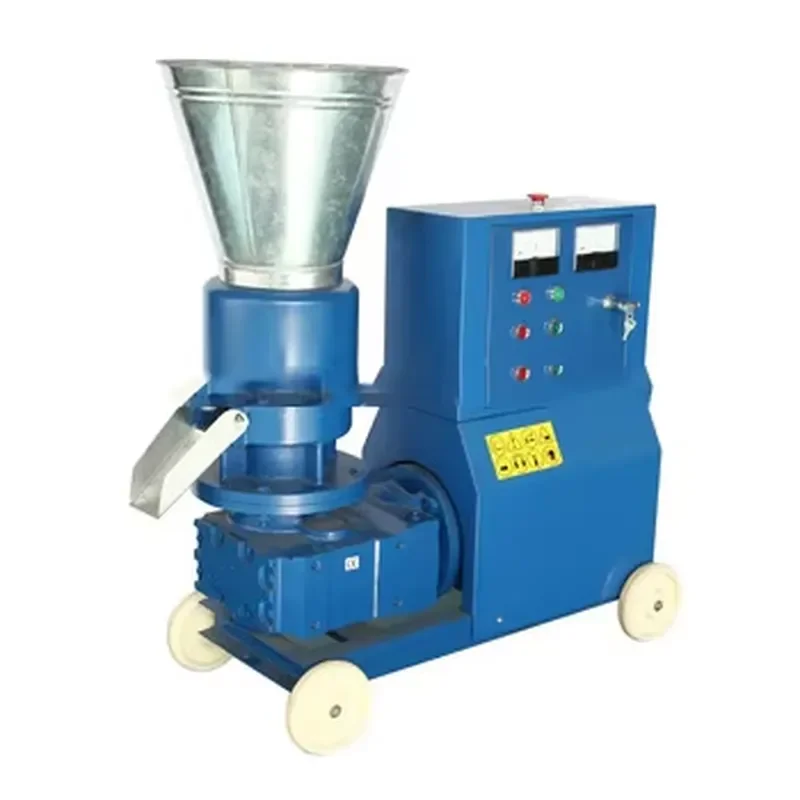 Recycling Machine 2026 2024R 100-500kg/h Automatic Lubrication Wood Pellet Mill Machine With Wood Pellet Press Mill Machinery