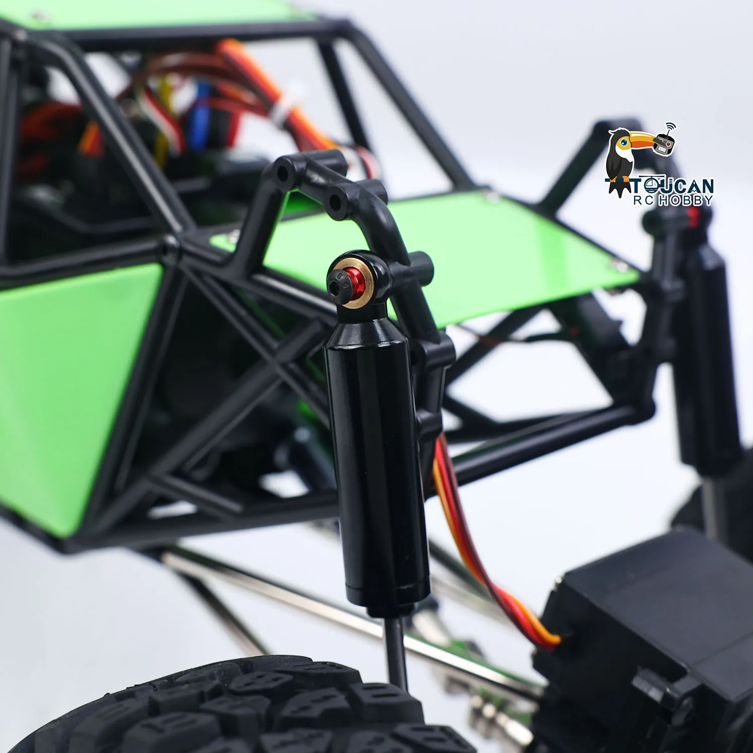 Spielzeug 1/10 Maßstab RC Offroad-Auto RTR 4*4 Ferngesteuert Fahrbereit Rock Crawler Elektrisches Lackiertes Fertiges Truck-Modell Geschenke – Detail 19