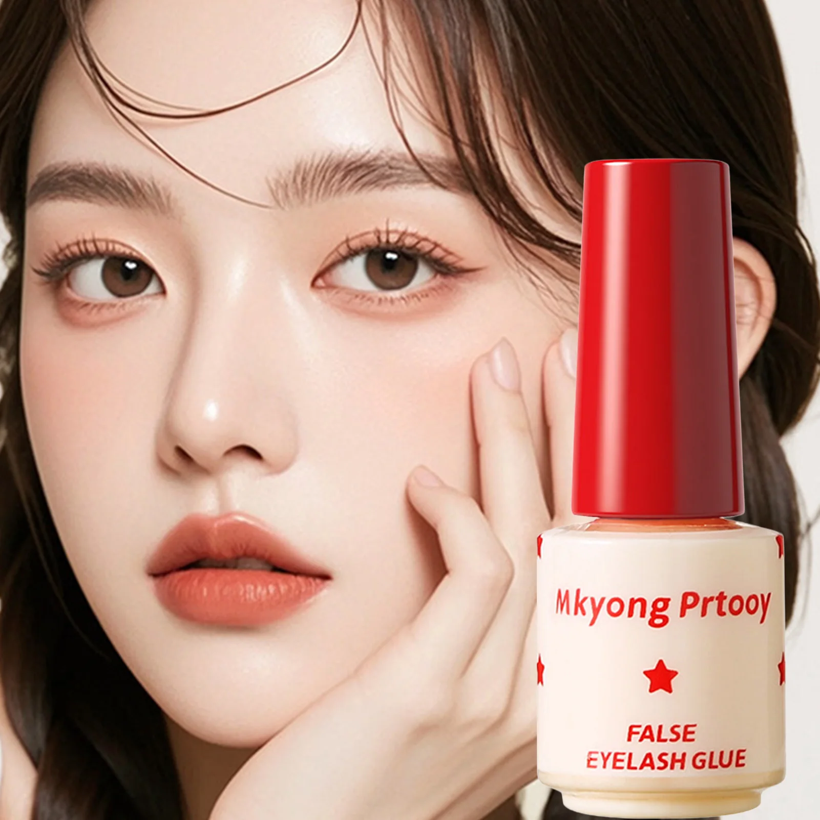 5ml Eyelash Glue Waterproof Long Lasting Gentle False Lashes Adhesive Quick Dry Glue With Lash Tweezers